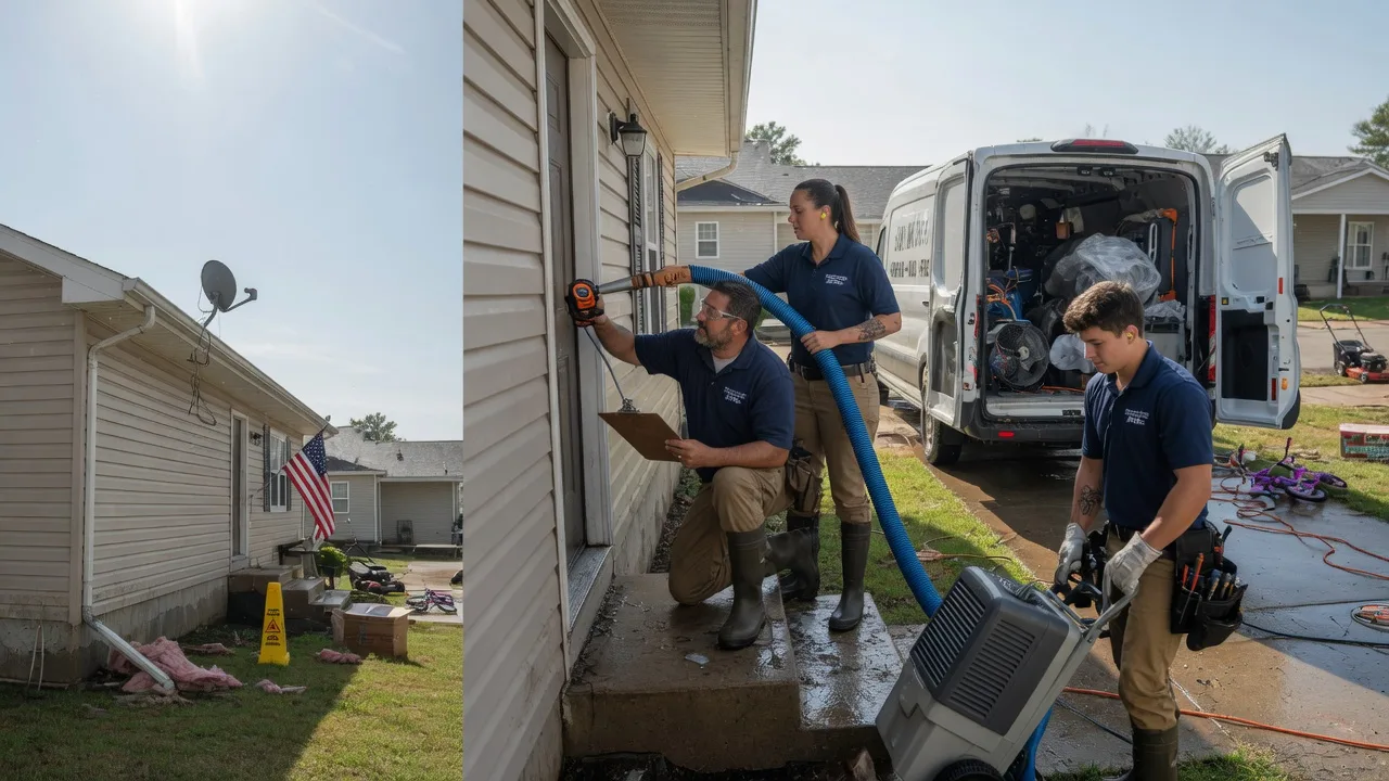 Ceiling Water Damage Restoration in Russellville, TN near me